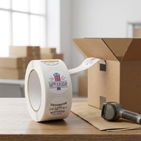 Impression de rouleaux d'étiquettes adhésives personnalisées, autocollants imperméables avec logo d'entreprise pour l'emballage de produits et la marque