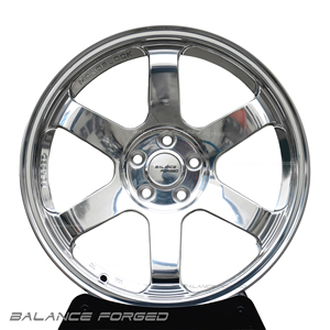 Jantes en alliage forgées sur mesure Srim, monobloc, couleur chrome blanc, 6 branches, pour Rays Te37 VW Golf Toyota <span class=keywords><strong>Aygo</strong></span> Skoda Octavia - Product Image 6