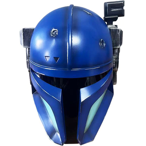 Casco Mandaloriano al por Mayor, Casco de Resina de Alta Calidad, Réplica Coleccionable de Soldado Clon, Casco de Cosplay de Paz <span class=keywords><strong>Vizsla</strong></span> - Product Image 1