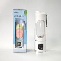 Mini Blender Draagbare Blender Mini Verse Fruitpers Handmatige USB TYPE-C Oplaadbare Blender