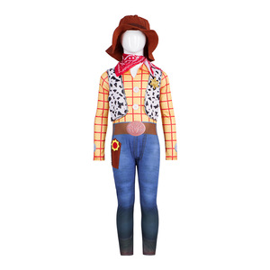 Star's Edge <b>Toy</b> <b>Story</b> Woody <b>Costume</b> Kids Cowboy Role Play Outfit - Product Image 5
