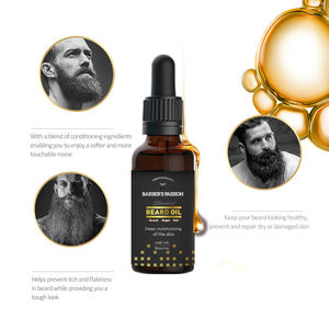 18 anni di esperienza nella crescita della fabbrica ammorbidisce e tame la tua barba tutto naturale olio di argan olio da barba balsamo per barba - Product Image 4
