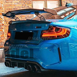 Alerón trasero de fibra de carbono para decoración exterior de coche, compatible con BMW M1 M3 M4 M5 M6 MAD GT Spoiler - Product Image 4