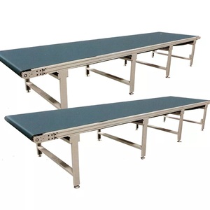 Hongrui màu xanh lá cây PVC phẳng vành đai băng tải cho lắp ráp Công nghiệp sản xuất băng tải hệ thống - Product Image 4