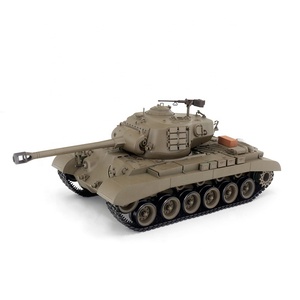 Henglong 3838-1, Modelo de Tanque Pesado <span class=keywords><strong>Pershing</strong></span> M26 de la Segunda Guerra Mundial a Escala 1/16, Tanque RC de 2.4Ghz IR+BB, Juguetes Eléctricos de Combate RC, Regalo para Aficionados a los Tanques - Product Image 1
