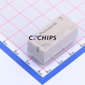 ST2-L2-DC24V-F Magnetic Latching Relay Through hole 24V 2 Normally Open: 2A (DPST-Normally Open)::: 380V-AC/250V-DC Dual Coil - Product Image 1