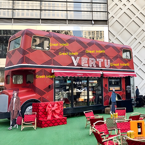 Large Coffee Food Truck Mobile Bar Trailer Ice Cream Cart Restaurant Equipment for Snack Food Hotdog Sales Electric Bus - Product Image 4