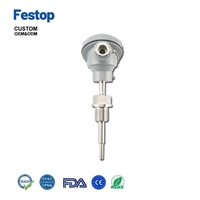 Festop Hoge Temperatuur Thermokoppel Pt100 Temperatuursensor