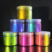 Poudre magnétique puissante effet « œil de chat » (Aurora Phantom) – Pigment magnétique fin pour nail art