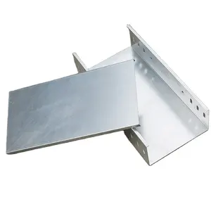 Factory supply outdoor corner waterproof network GI galvanized angled Aluminium cable wire trunking trays metal sizes