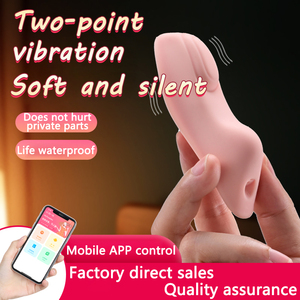 Culotte en silicone portable clitoridienne avec télécommande à 10 vitesses de vibration charge USB pour les jouets sexuels des couples lesbiens - Product Image 3