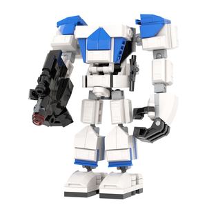 MOC <span class=keywords><strong>Star</strong></span> 501 clon <span class=keywords><strong>Trooper</strong></span> mecha no incluye figuras bloques de construcción <span class=keywords><strong>Wars</strong></span> niños regalos juguetes para niños 2023 juegos de bloques de construcción - Product Image 2