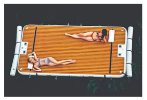 Piattaforma Galleggiante Gonfiabile Commerciale in PVC Spessore 0,9 mm 3M per Yacht, Isola Galleggiante per Prendere il Sole - Product Image 6