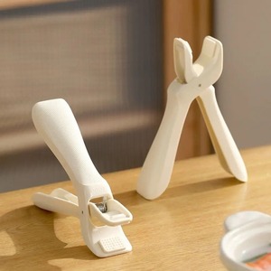 Pince à vaisselle en silicone résistante à la chaleur, anti-brûlure, antidérapante, pour friteuse à air - Product Image 5