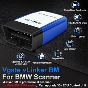 Nhà Máy Giá VGATE vlinker bm ELM327 cho BMW Scanner Bluetooth 4.0 OBD2 OBD 2 xe chẩn đoán bimmercode ELM 327 V1.5 V1 5 - Product Image 3