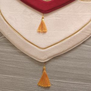 Tapis de Prière Musulman Moderne d'Amour Antidérapant en Polyester, Vente Chaude, Cadeau pour Couples Musulmans, Utilisation à la Maison et à la Mosquée, Tapis et Ensembles - Product Image 3