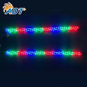 Lampes LED fouet ADT 0,6M 0,9M 1,2M, lumières de drapeau de voiture à effets de poursuite RGB et contrôle par application, antennes lumineuses avec drapeau pour camion tout-terrain - Product Image 6