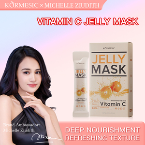 KORMESIC Marca Privada 4ml 10 Tiras Mascarilla Facial de Gel de Frutas con Vitamina C en Film Congelado, Niacinamida y Retinol para Iluminar y Nutrir - Product Image 2