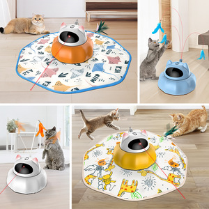 New thông minh tự động chuyển động kích hoạt di chuyển mèo trêu chọc <span class=keywords><strong>Laser</strong></span> đồ chơi để ẩn và tìm kiếm Chuột bắt trò chơi - Product Image 4