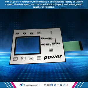 Giá rẻ nhà máy giá cao su màng bàn phím với các nút nhập khẩu mực và 3M dính - Product Image 4