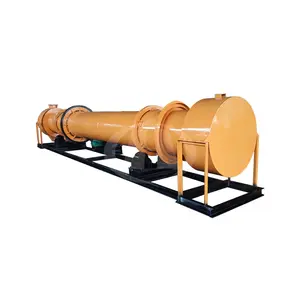 Secador de tambor rotativo de lodo de cobre elétrico de poupança de energia para venda