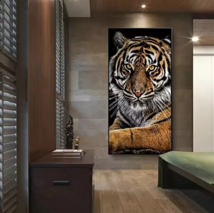 Peinture murale moderne décorative animaux tigre toile Art mural photos imprime oeuvre peinture murale Cuadros - Product Image 4