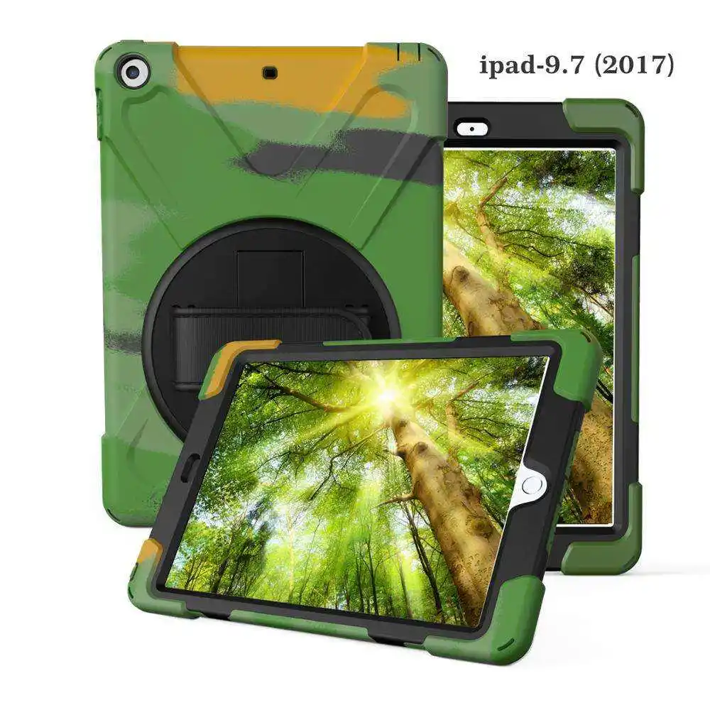 Custodia resistente agli urti in Silicone più venduta per Tablet Ipad Air 9.7 con supporto posteriore
