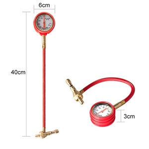 Manomètre de pression des pneus 0-70 psi et dégonfleur 4x4 à tube long universel pour voitures et motos - Product Image 4
