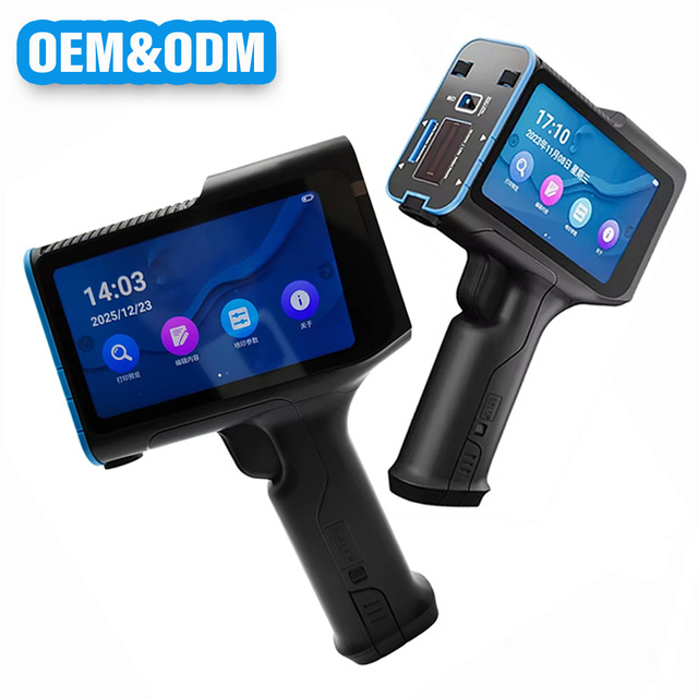 CE Certified Portable Digital Inkjet Printer for Expiry Date Batch Number Logo Printing on Cans Bottles Bags
