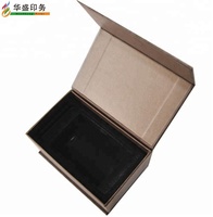 Emballage de boîte-cadeau personnalisé de luxe en carton rigide noir doré rigide A4 avec fermeture à rabat magnétique logo personnalisé