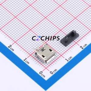 XUDF-0418-023 USB Connector SMD Connector ( Connector Type: Micro-B )( Protocol Standard: USB 2.0 )( Gender: Female ) - Product Image 1