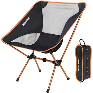 Triangolo Outdoor Orange Camping Expander Camp Lawn Chair sedie da spiaggia personalizzate di marca propria