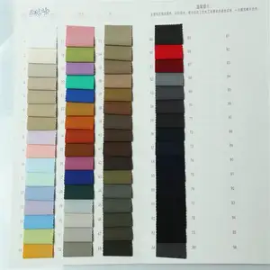 Custom Design Solid Color 120gsm 150cm 90% Nylon 10% Spandex 4 Way Stretch Woven Fabrics For Jacket