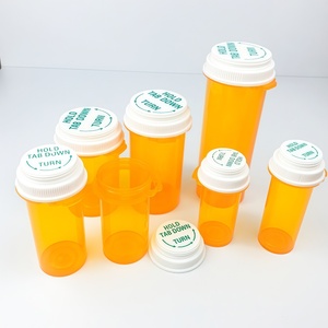 Großhandel 8DR 13DR 16DR 18DR 20DR 60DR Kindersichere Plastik-Apothekenfläschchen 30ML Leere Behälter für Pillen Kostenlose Probe Inklusive - Product Image 1