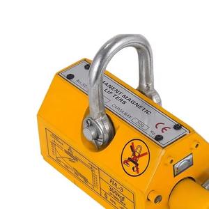 Elevador de placa magnética de Metal de 600kg y <span class=keywords><strong>1000kg</strong></span>, nueva eslinga de cadena magnética de elevación permanente para uso Industrial, elevador magnético permanente - Product Image 3