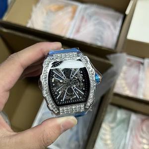Drioshipping NOUVEAU Montre pour homme avec logo personnalisé, montre à diamants, montre sportive, montres mécaniques étanches pour hommes - Product Image 2