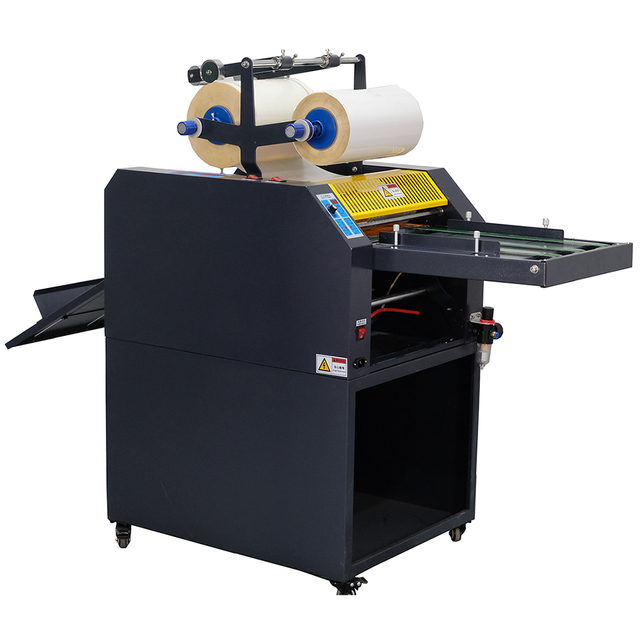 SMFM390D Digital Auto-cut Oil Heating Laminating Machine with Overlap Function and Automatic Feed
