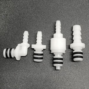 ZDVseal 7,8mm Durchfluss öffnungs ventil Nicht ventil iger Schlauch Anschluss Schnell kupplung Stecker einsatz 1/8 3/16 1/4 Barb - Product Image 1
