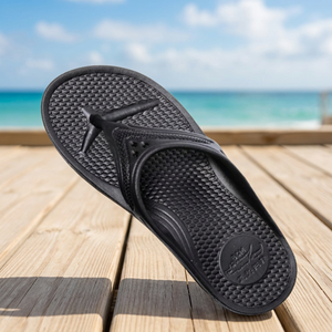 Taiwan Made OEM ODM Sustainable Breathable Anti-Slip Summer Open Toe Flip Flops - Product Image 1