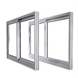 Ventana Abatible de Aluminio de Alta Calidad con Persiana Integrada, Protección de Privacidad, Doble Acristalamiento para Uso <span class=keywords><strong>Exterior</strong></span> - Product Image 6