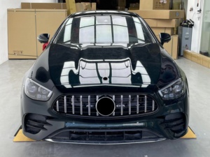 Kit Carrozzeria Completo per Mercedes Benz <span class=keywords><strong>Classe</strong></span> E Coupé W238 C238 2017-2023 E300 E450, Aggiornamento <span class=keywords><strong>a</strong></span> E53 Coupé <span class=keywords><strong>AMG</strong></span> 2023, <span class=keywords><strong>Paraurti</strong></span> e Minigonne Laterali - Product Image 2