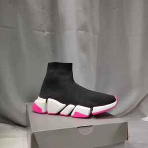 Zapatillas Deportivas Retro de Alta Calidad, Diseño Balens, Transpirables, con Parte Superior de Material Tejido, Tipo Calcetín - Product Image 3