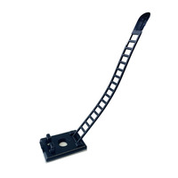 Organisateur de câbles électriques solaires en mousse PE autocollante PA 66, clips de fixation pour câbles chauffants