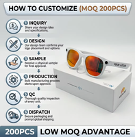 Gafas Inteligentes con Cámara de 2MP, WiFi, Traducción IA en Tiempo Real, Gafas Meta compatibles con Grabación de Fotos y Vídeos