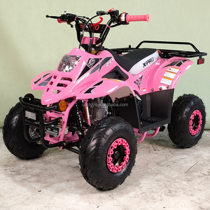<span class=keywords><strong>Quad</strong></span> 4 roues CE 125cc avec éclairage LED, gros pneus 19"/18", bleu araignée, pack usine - Product Image 2