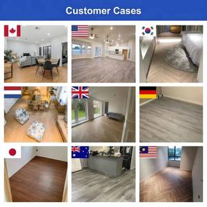Suelo de Vinilo de Lujo LVT 100% Impermeable de Fábrica, 1.5mm 2mm 2.5mm 3mm de Grosor, Resistente al Fuego, para Supermercados y Hoteles - Product Image 3