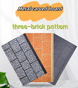 16mm Soundproof PU <strong>Foam</strong> Sandwich Panel Insulated Decoration Polyurethane Sandwich Panel Exterior Wall Panel With <strong>Brick</strong> Pattern - Product Image 3