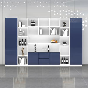 Classeur en bois au design moderne grand bureau personnalisable nouveau mobilier de bureau pour bureau administratif ou chambre à coucher - Product Image 1