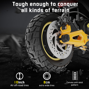 Hot Selling Wholesale IENYRID ES1 Dual Motor Scooter 10" All-Terrain for Adults EU UK USA Warehouse IE-ES1 Scooter Whol - Product Image 4