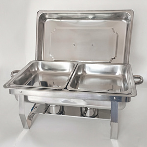 Equipo de Buffet para Restaurantes y Hoteles, de Acero Inoxidable, con Capacidad de 9L, Calentado por Vapor, con Estante Ajustable, Venta al Por Mayor de Fábrica - Product Image 6